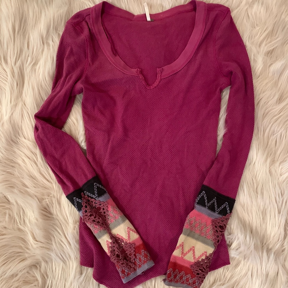 Free People Long Sleeve Shirt
